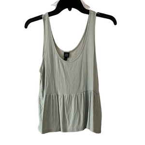 wild fable Mint Green Peplum Tank Top